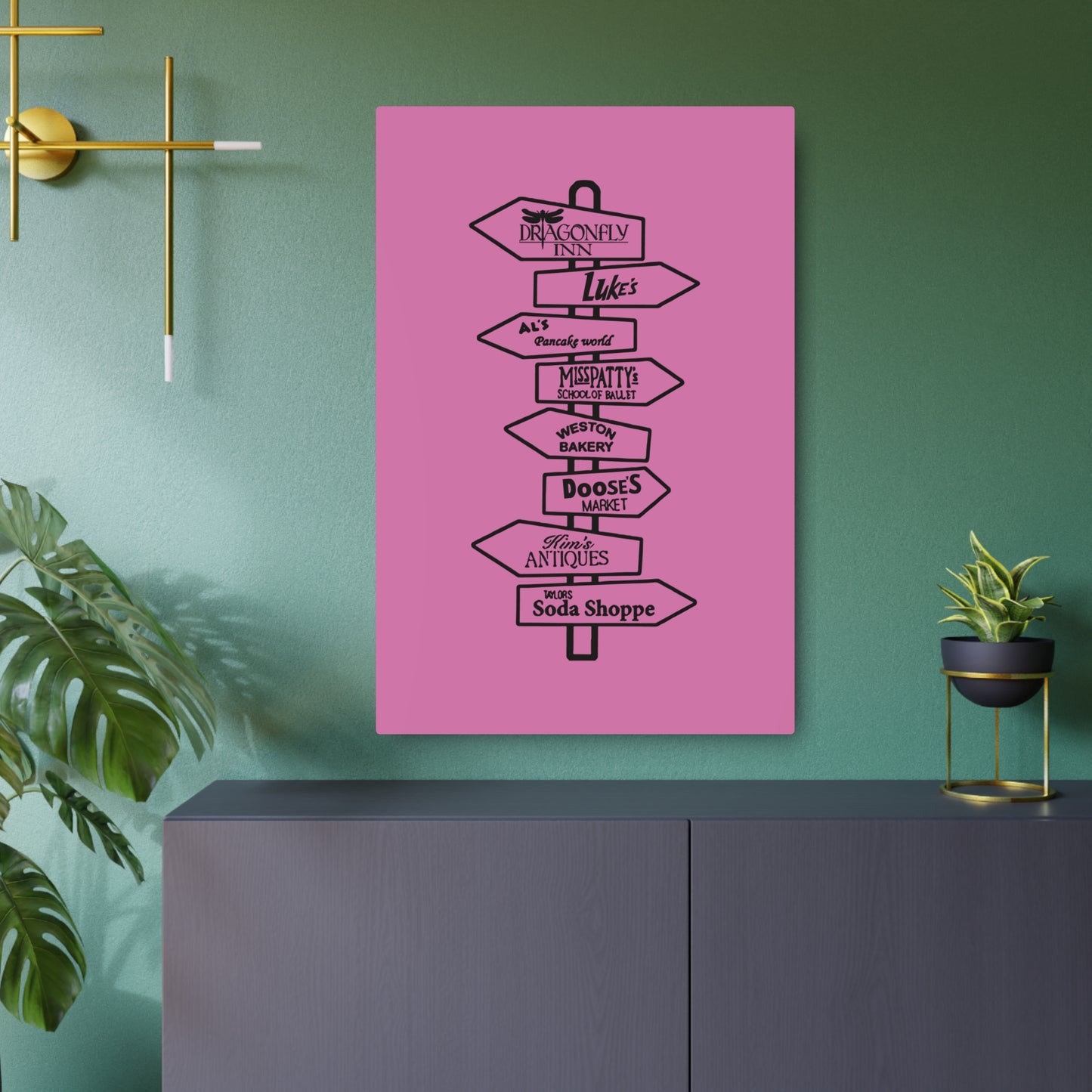 Gilmore Girls Metal Art Sign