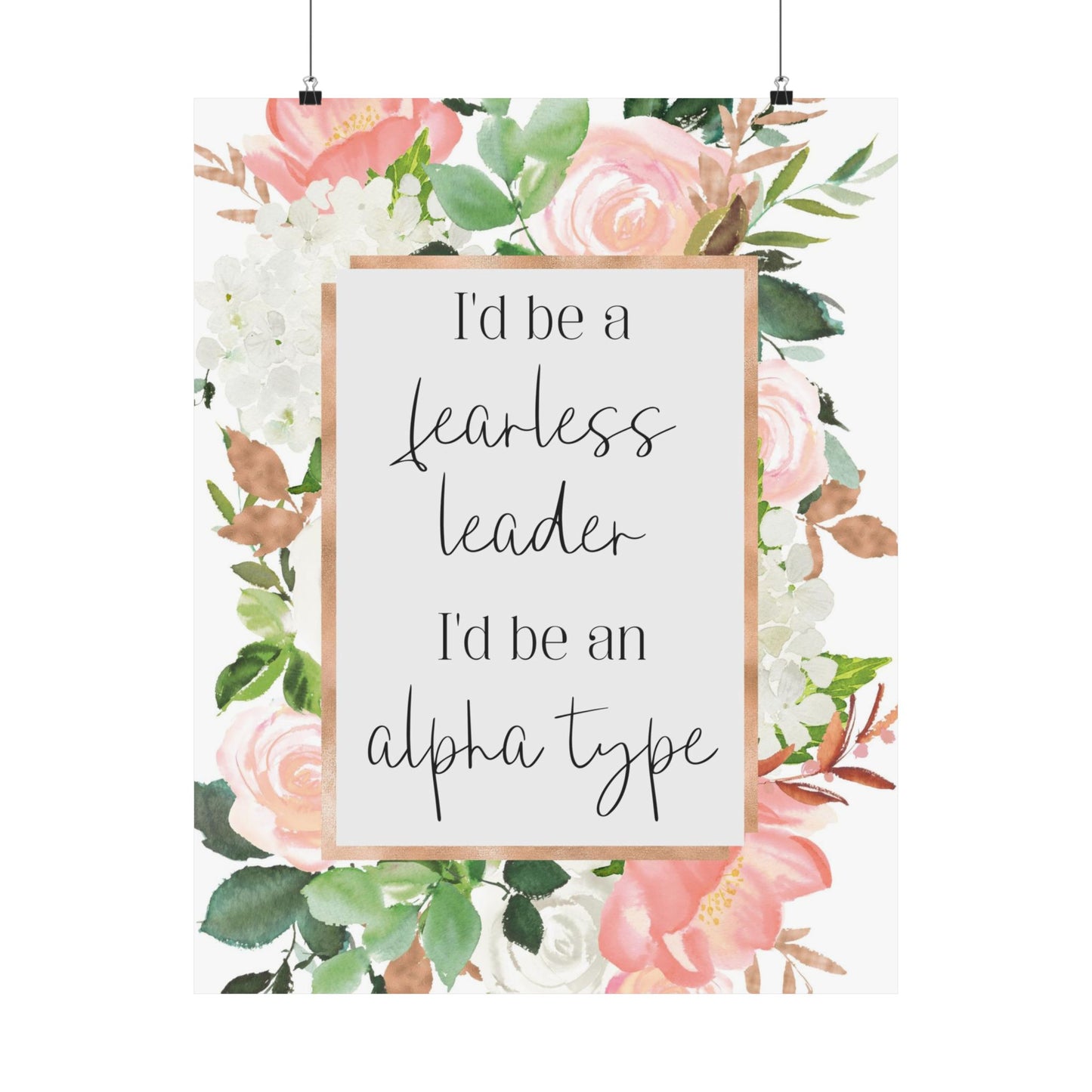 The Man Matte Vertical Poster