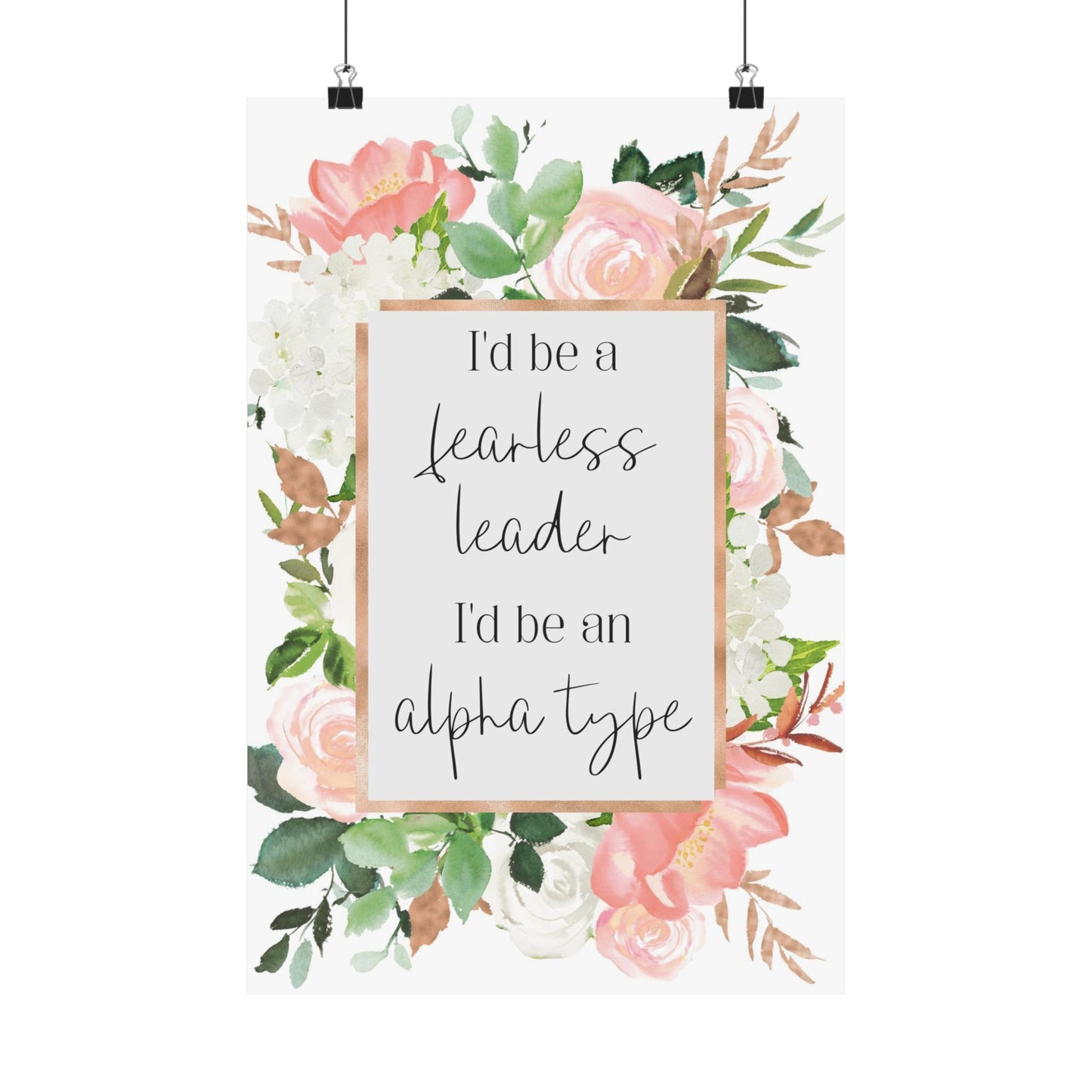 The Man Matte Vertical Poster