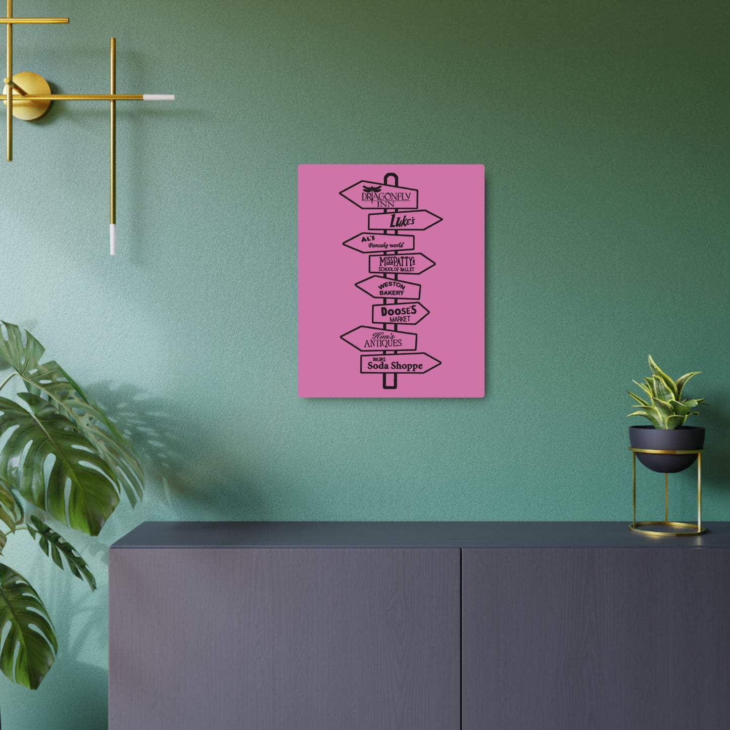 Gilmore Girls Metal Art Sign
