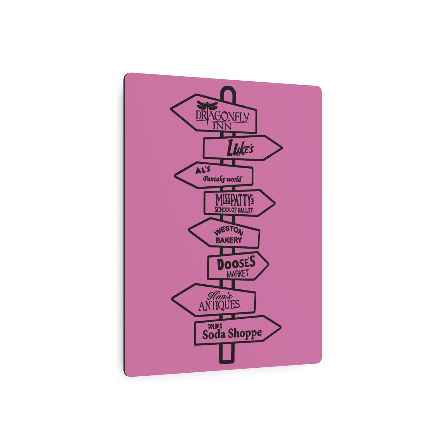 Gilmore Girls Metal Art Sign