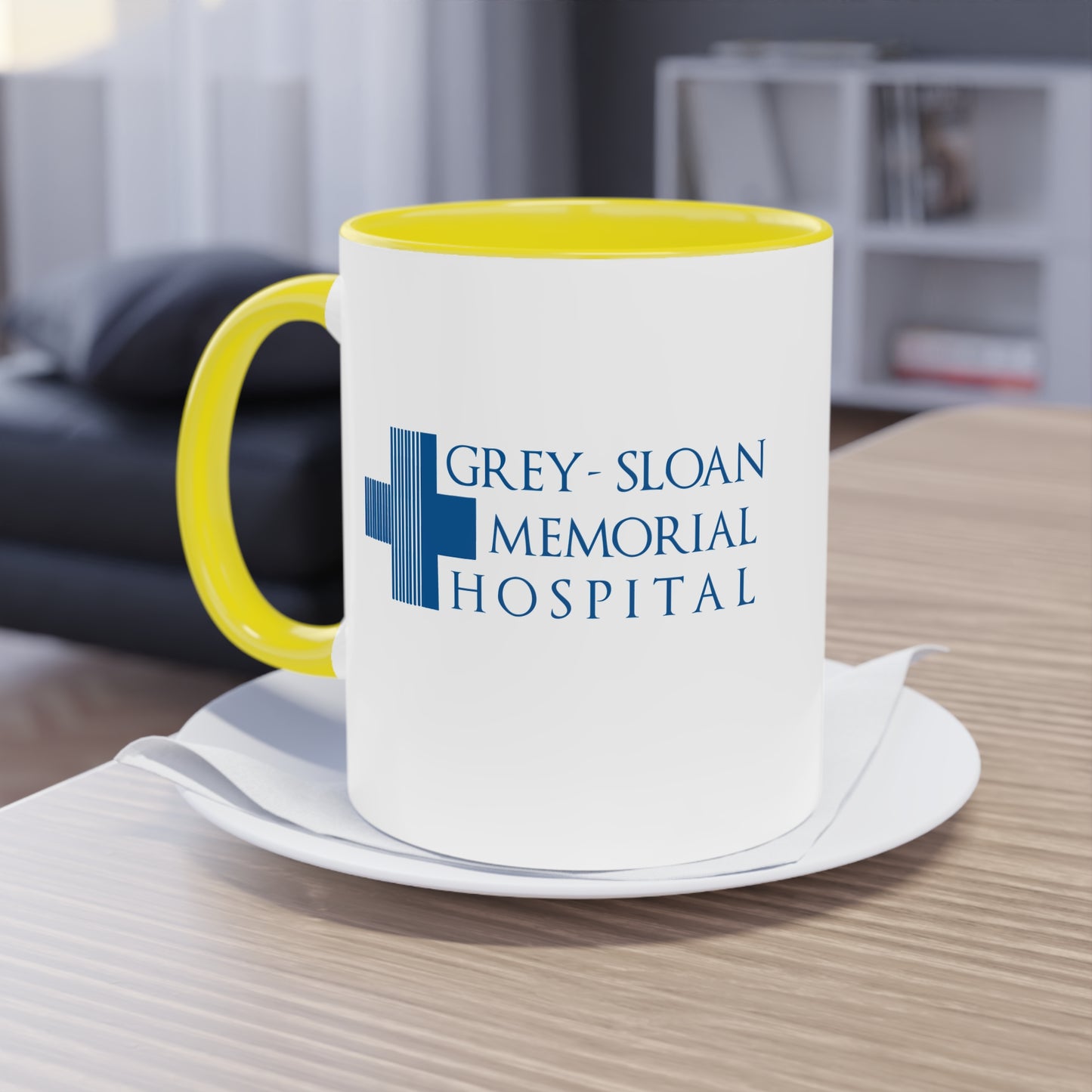 Grey's Anatomy Two-Tone Coffee Mug, 11oz