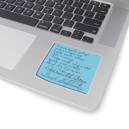 Greys Post-It Sticker