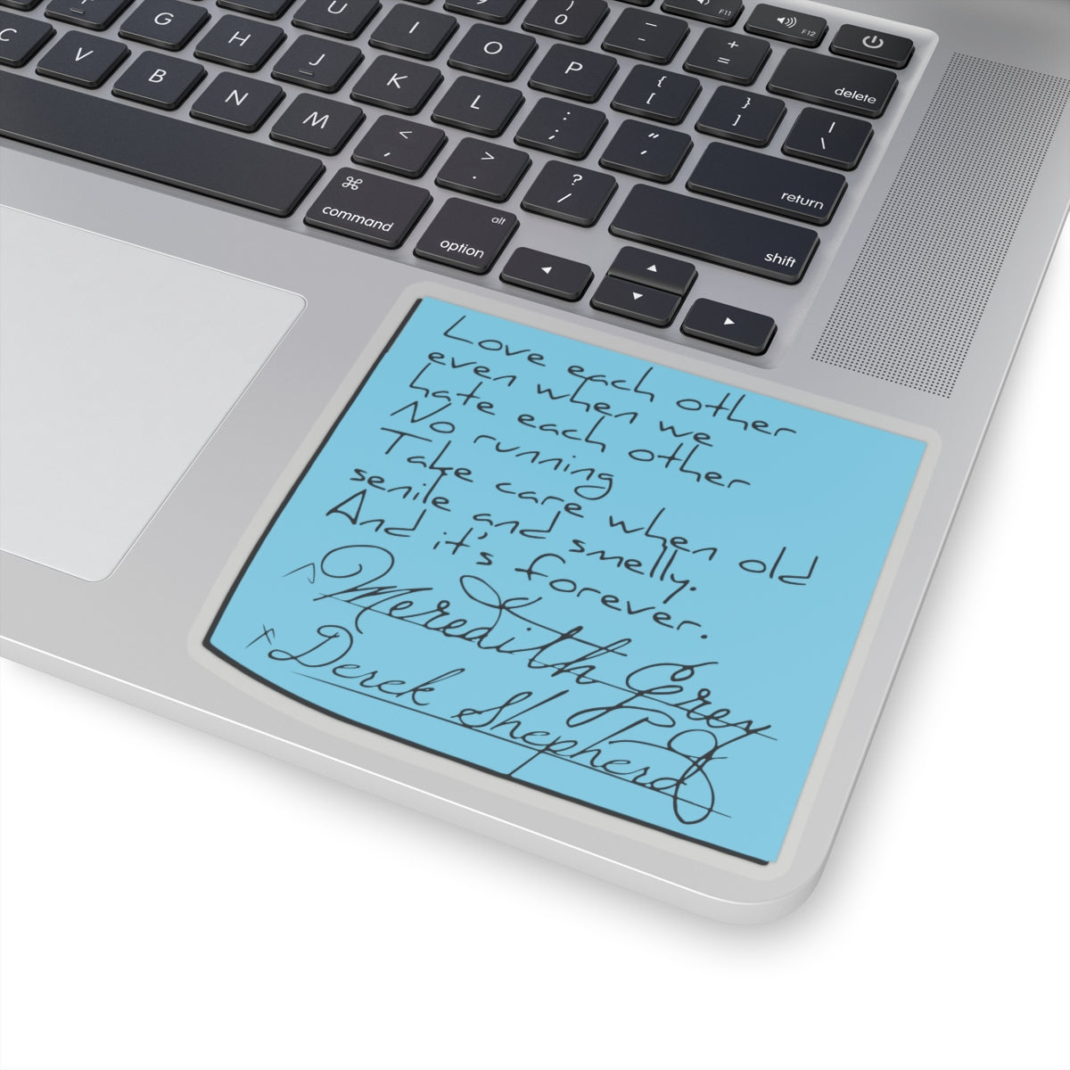 Greys Post-It Sticker