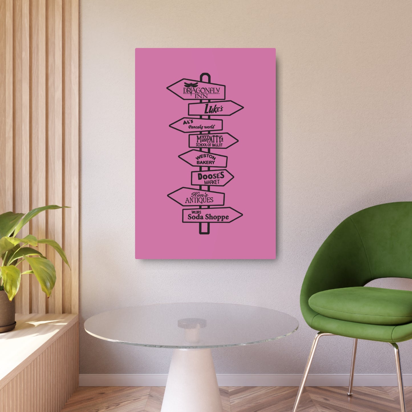 Gilmore Girls Metal Art Sign