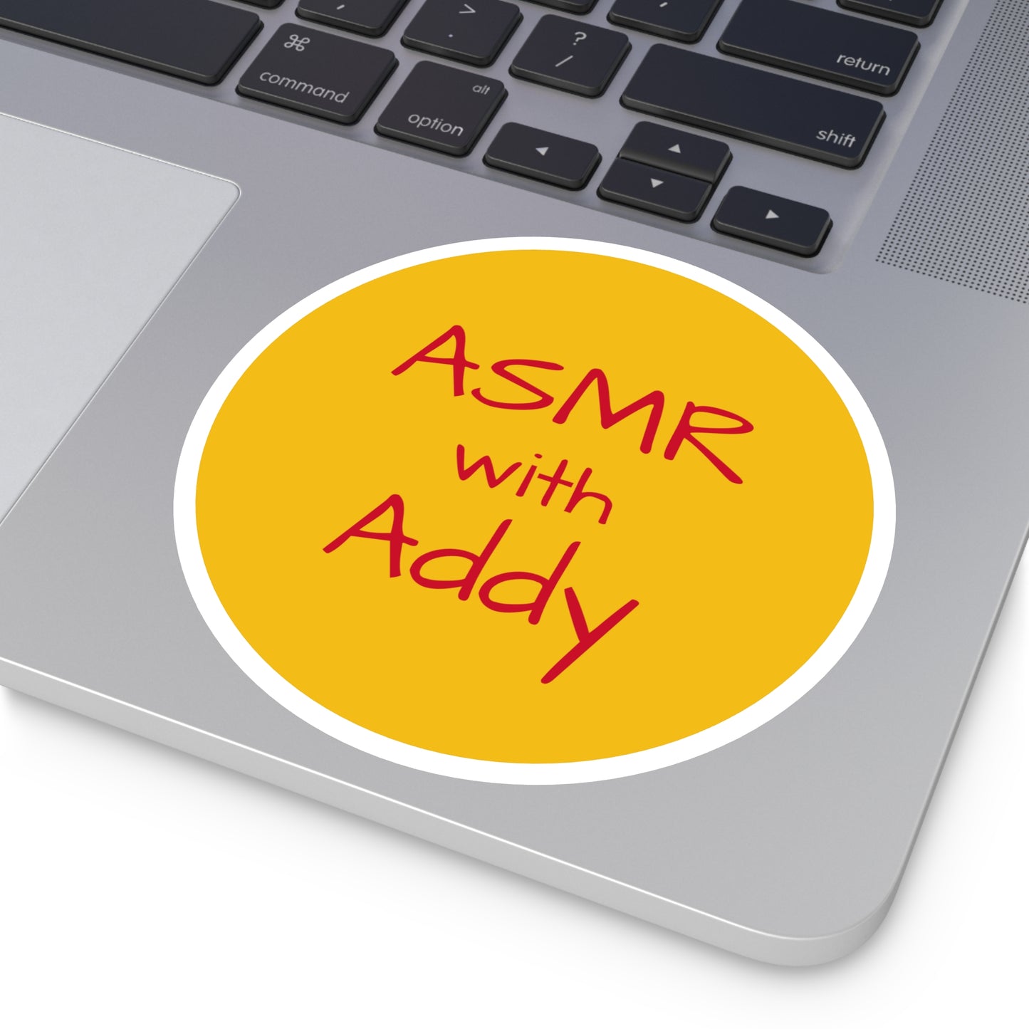 ASMR with Addy Yellow Stickers