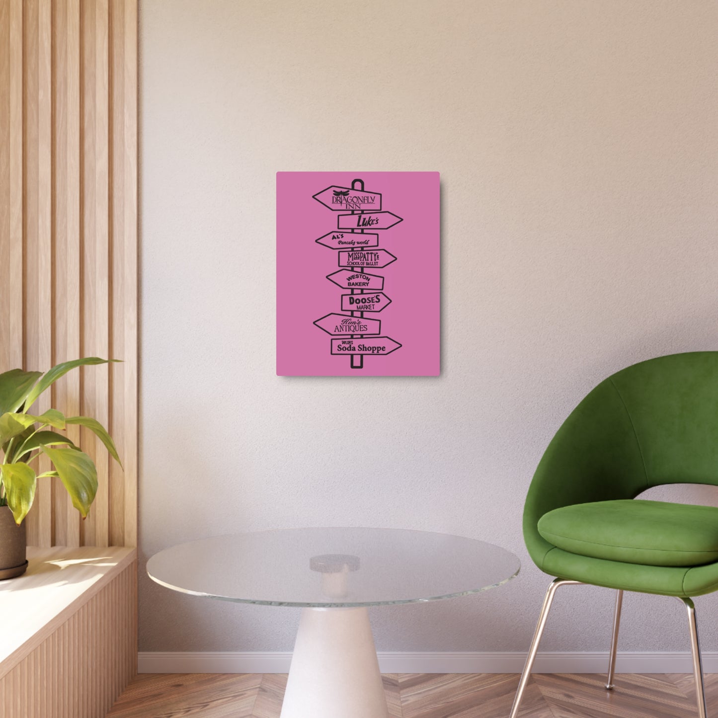 Gilmore Girls Metal Art Sign