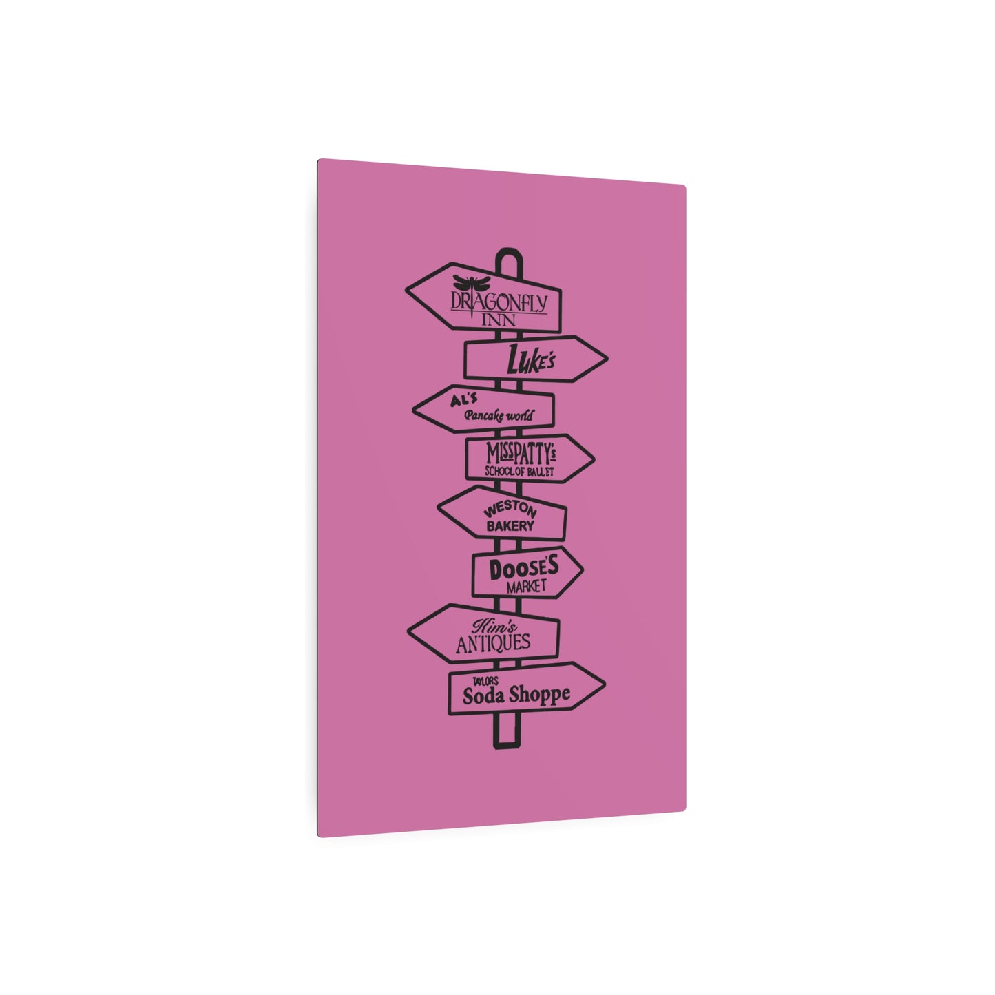 Gilmore Girls Metal Art Sign