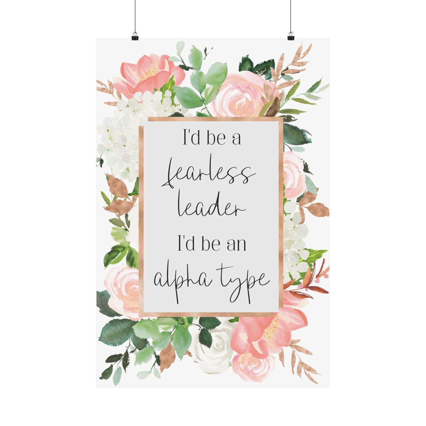 The Man Matte Vertical Poster