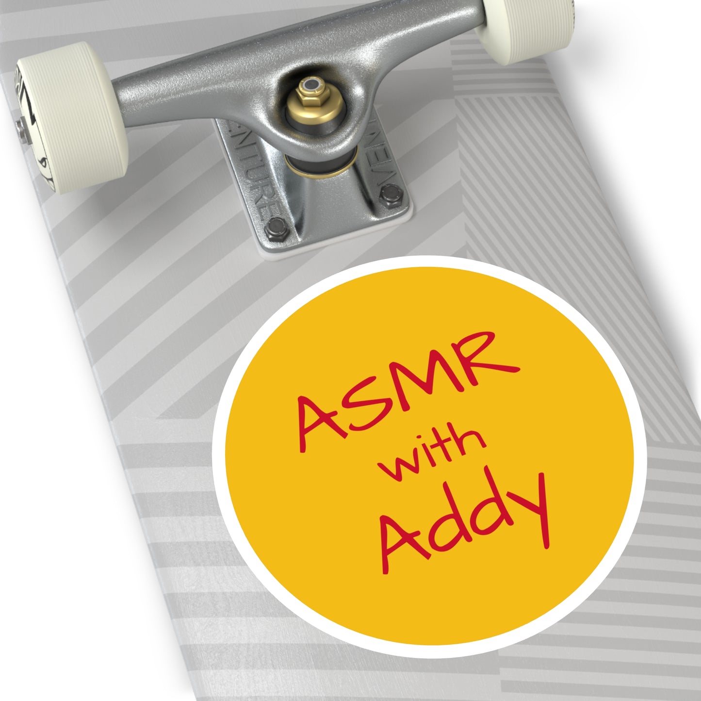 ASMR with Addy Yellow Stickers