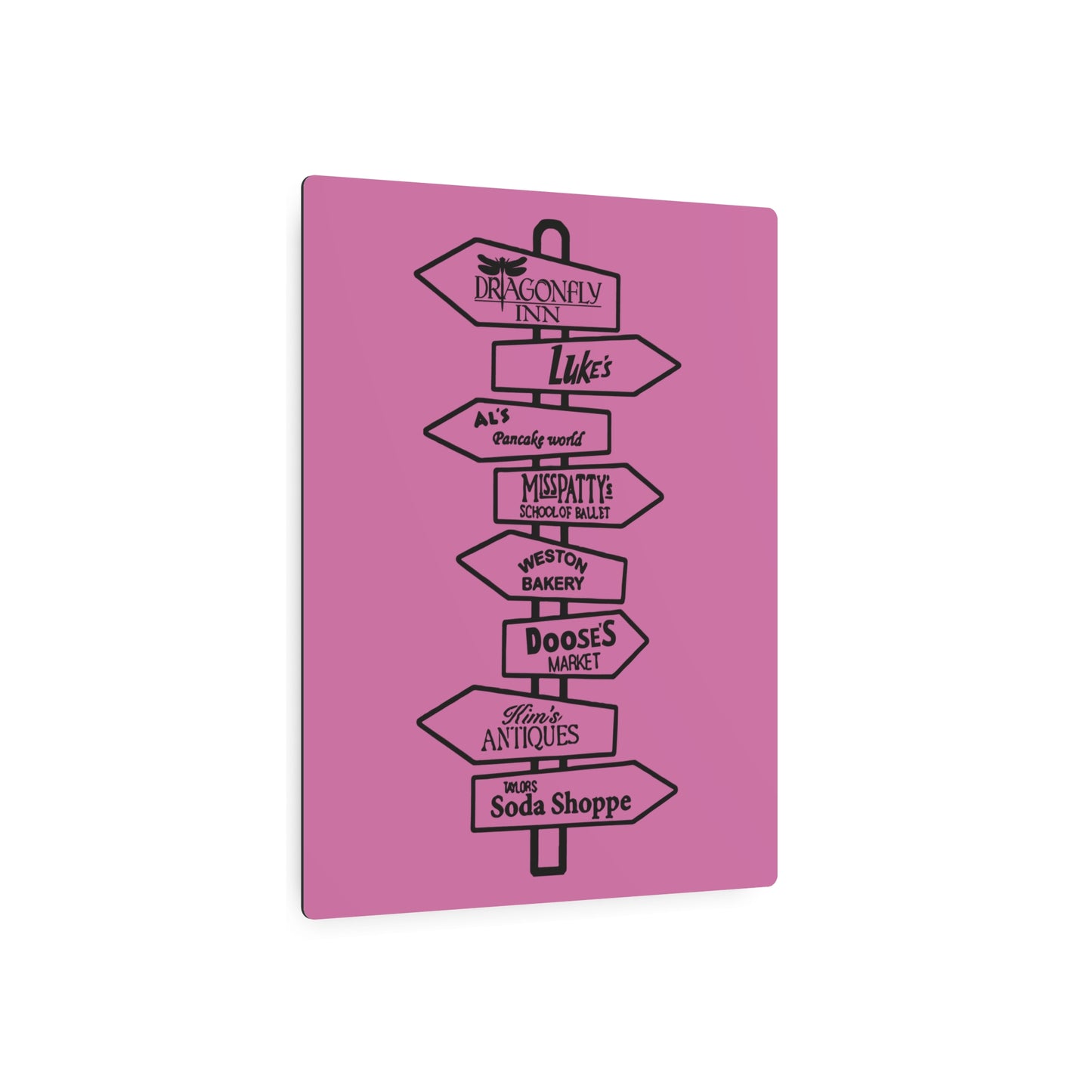 Gilmore Girls Metal Art Sign