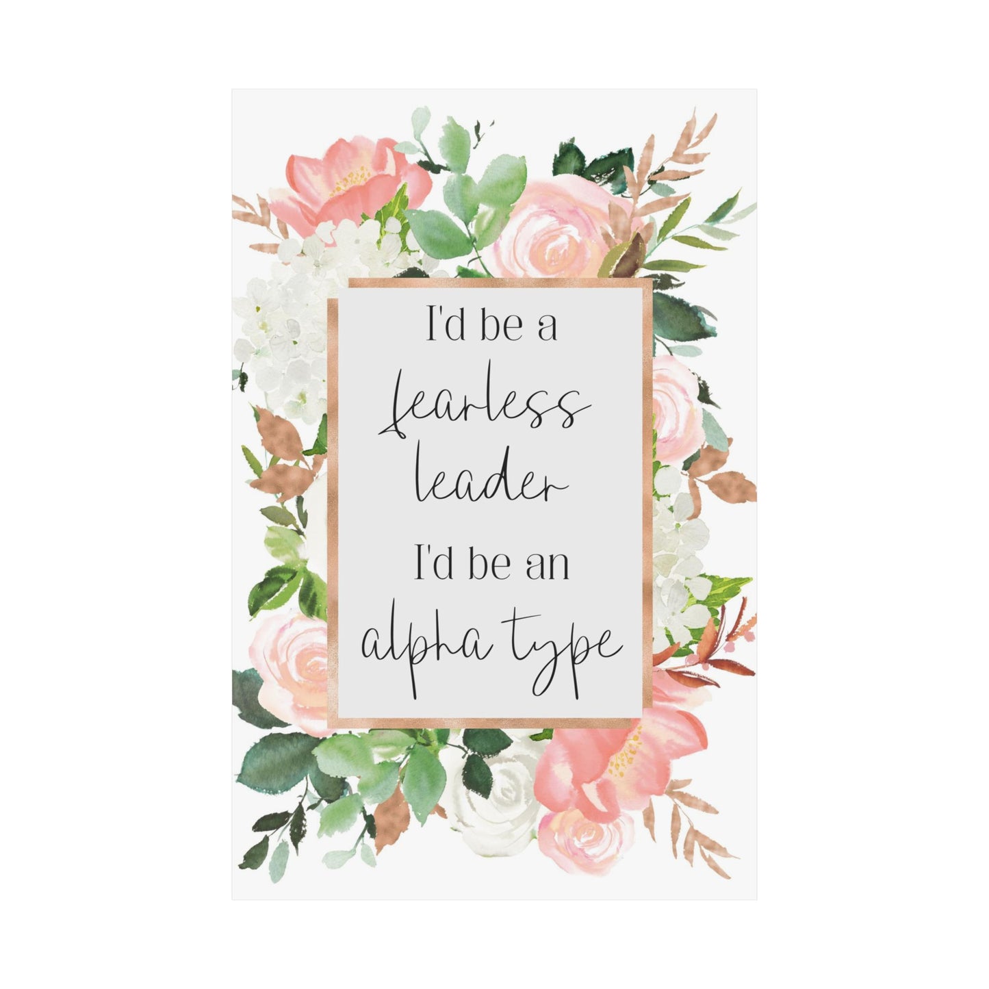 The Man Matte Vertical Poster