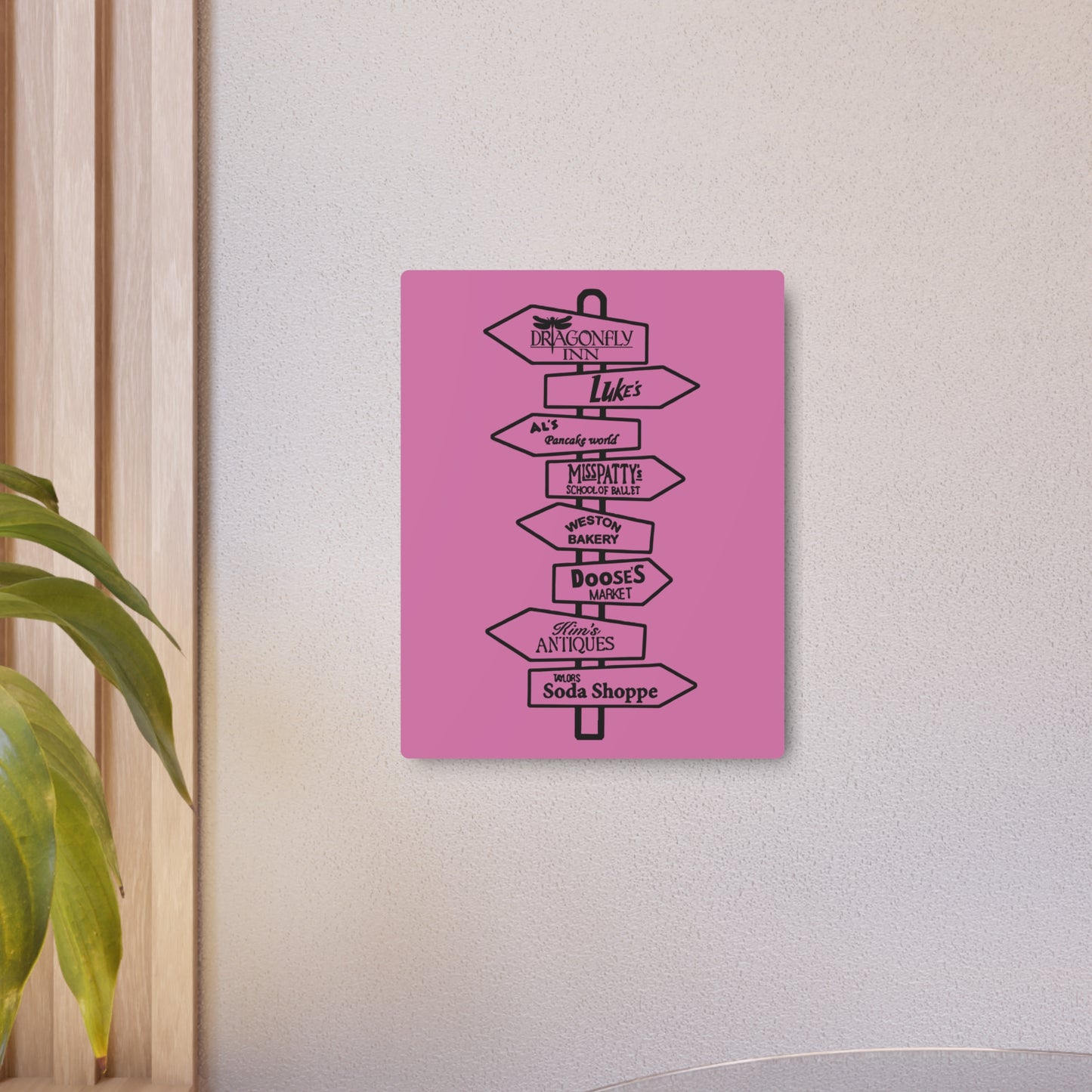 Gilmore Girls Metal Art Sign