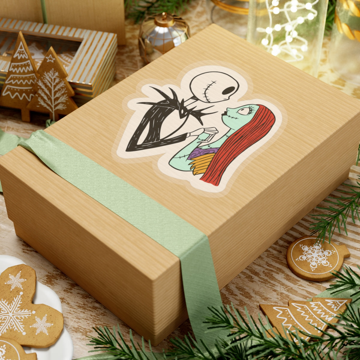 Jack and Sally Sticker