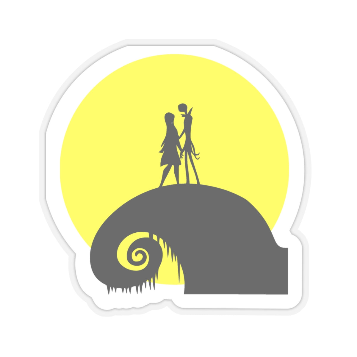 Jack & Sally Sticker