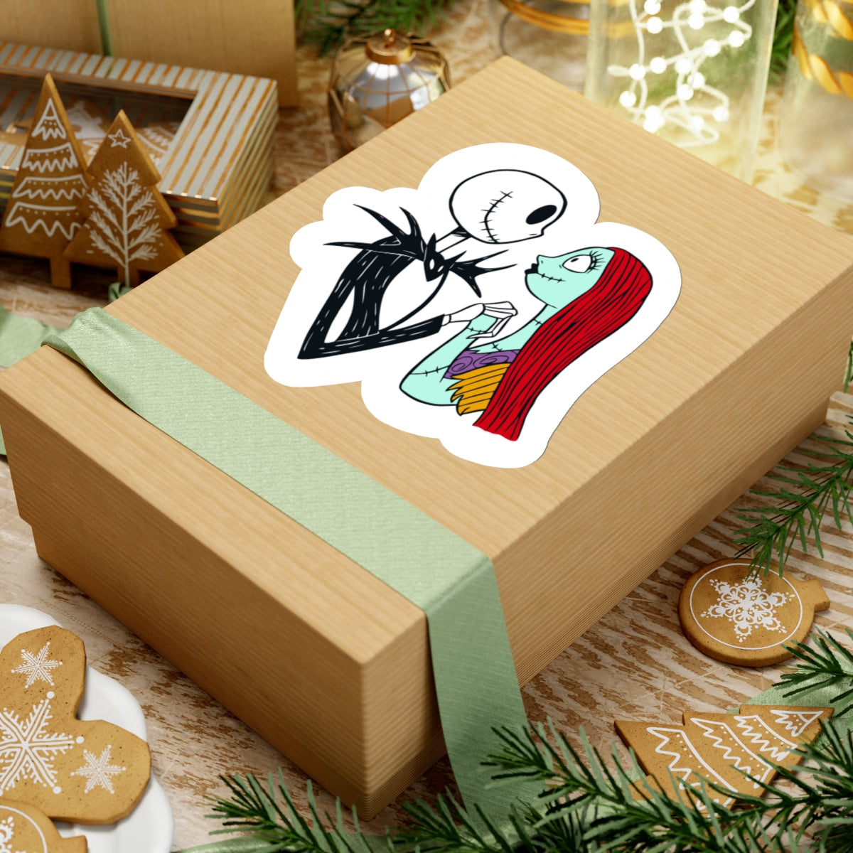 Jack and Sally Sticker