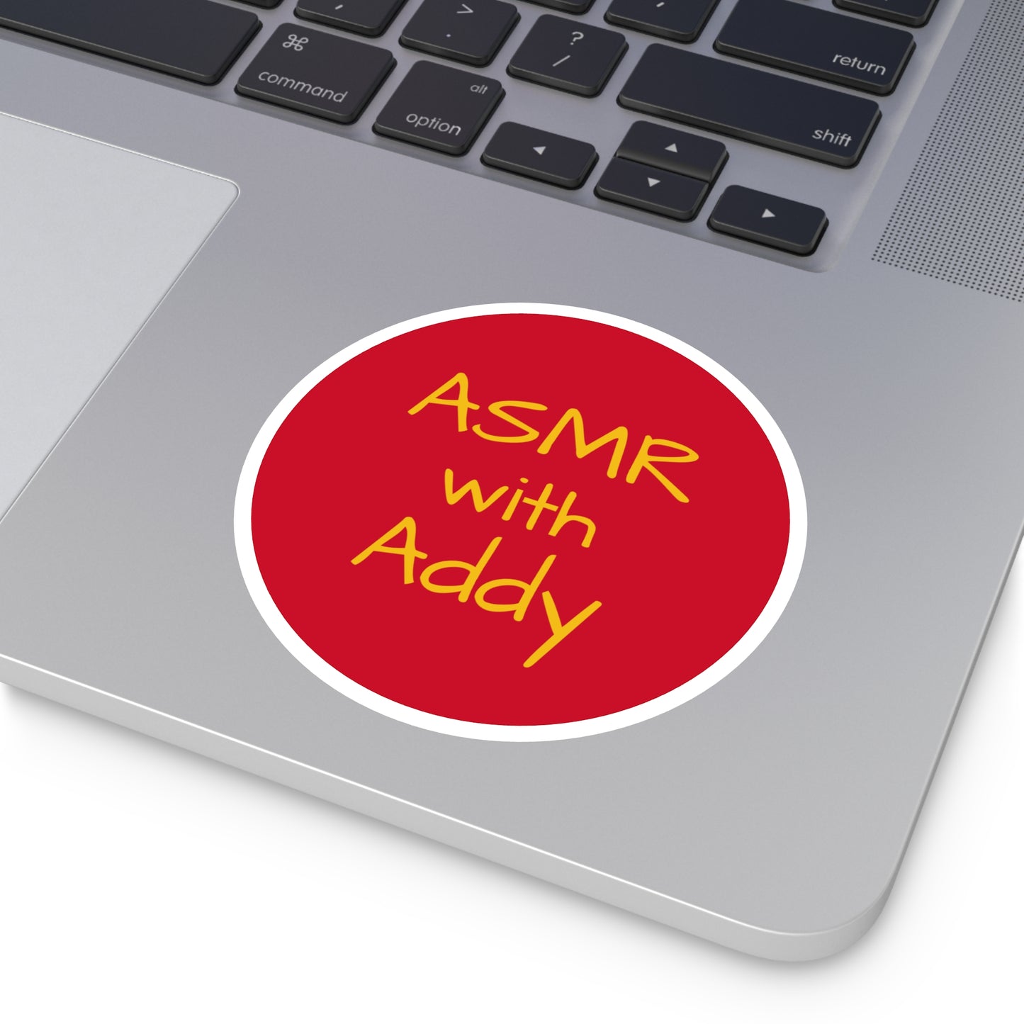 ASMR with Addy Red Stickers