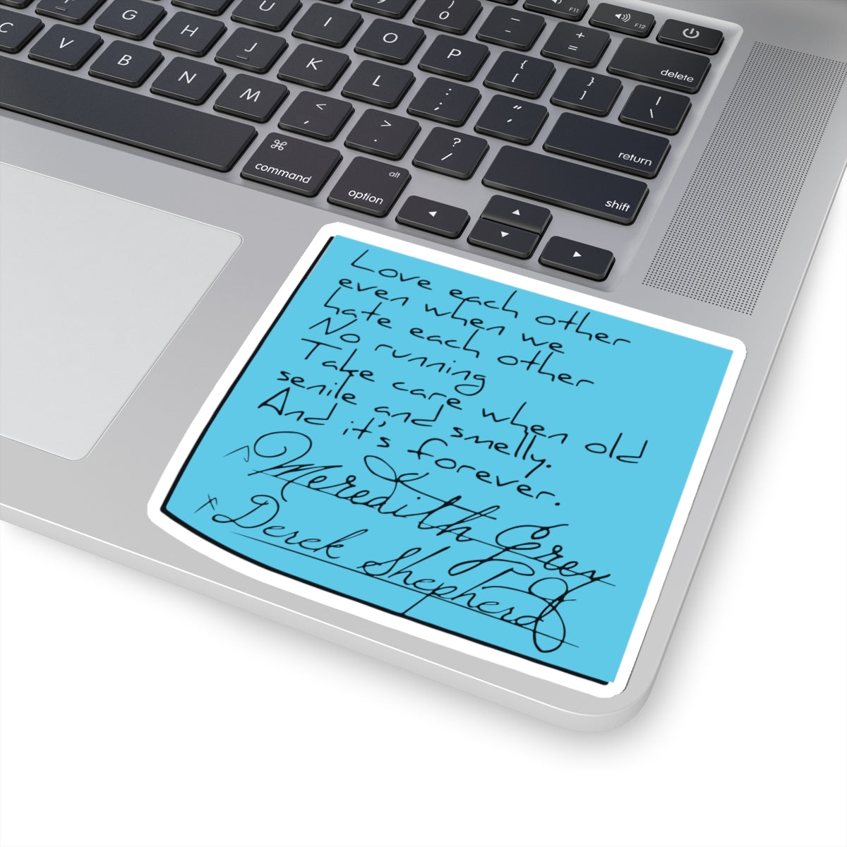 Greys Post-It Sticker