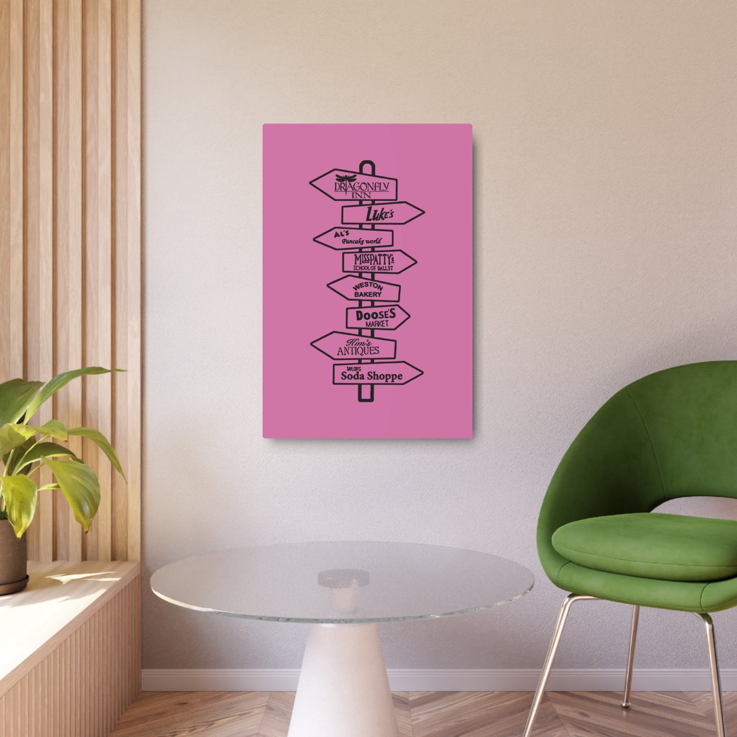 Gilmore Girls Metal Art Sign