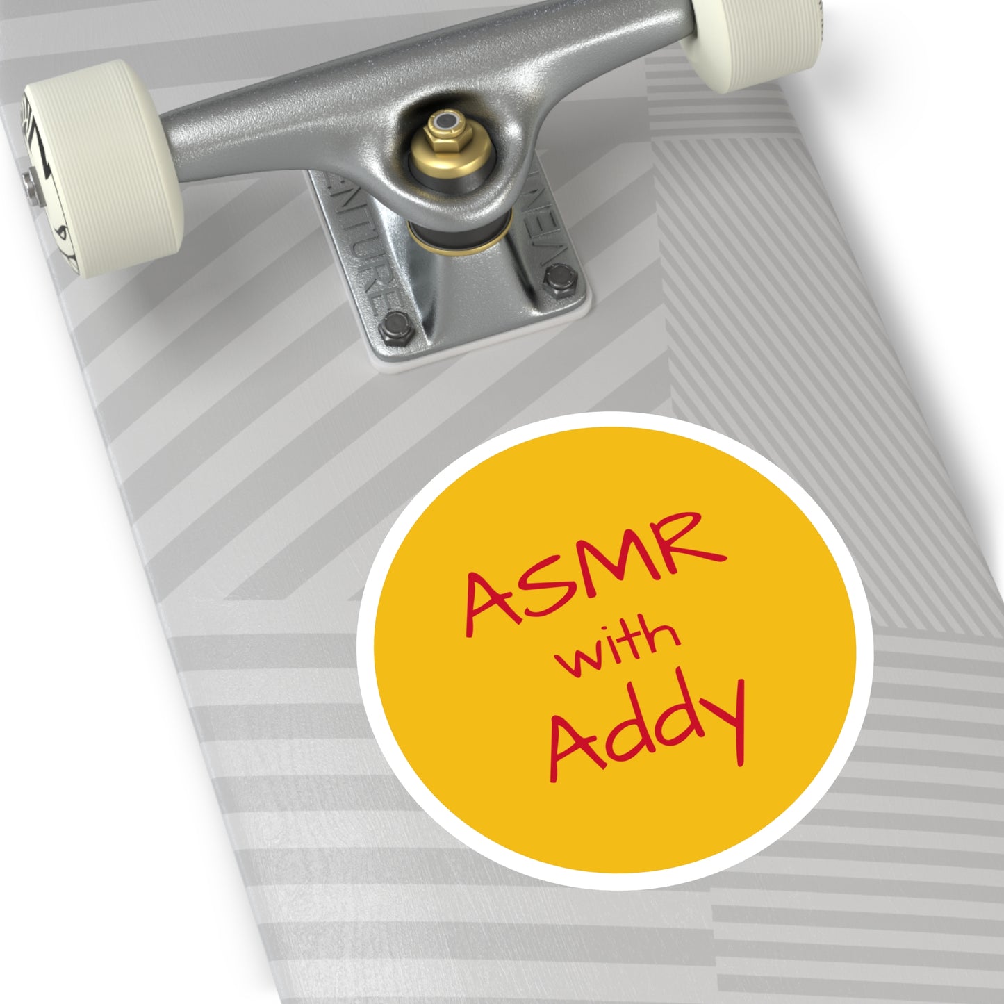 ASMR with Addy Yellow Stickers