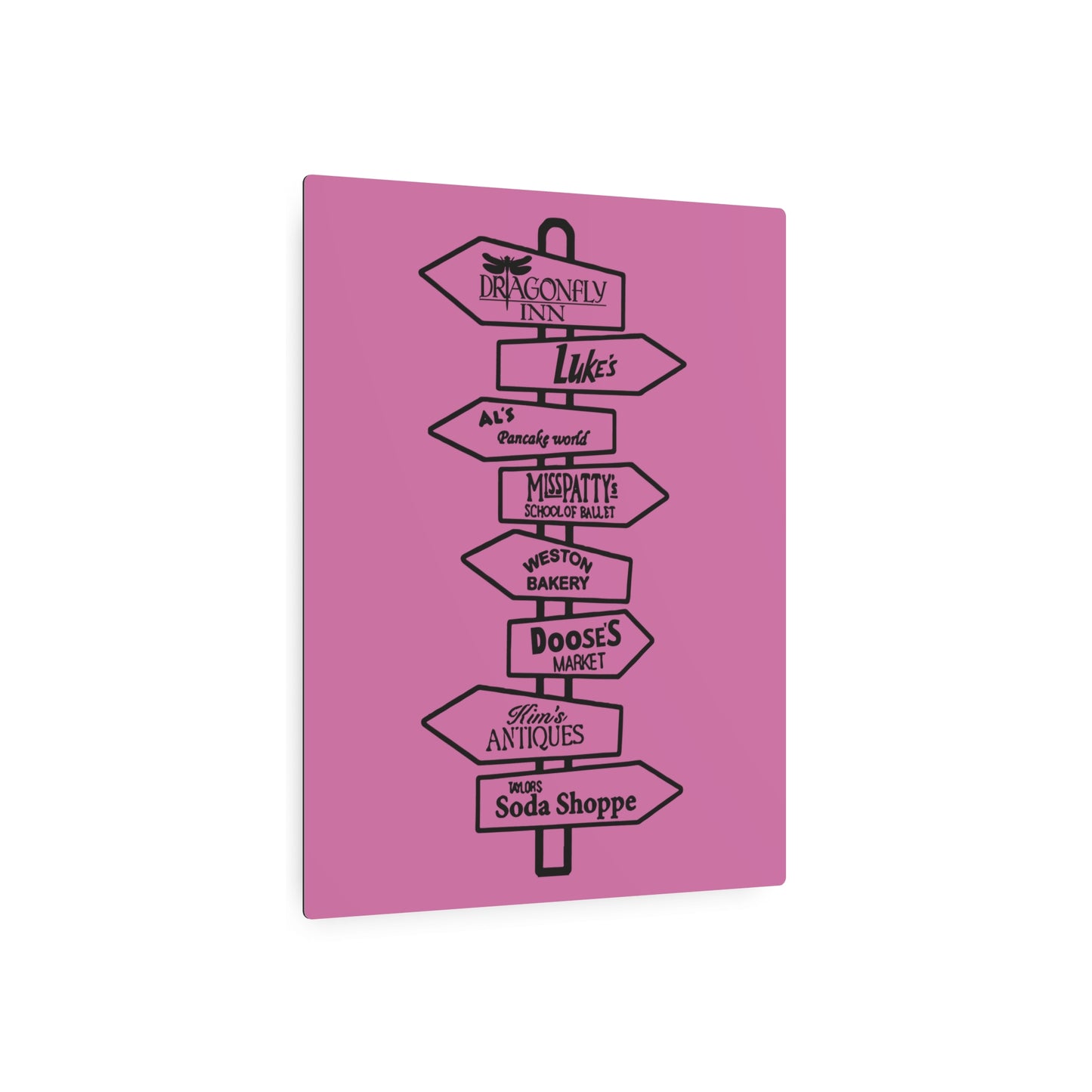 Gilmore Girls Metal Art Sign