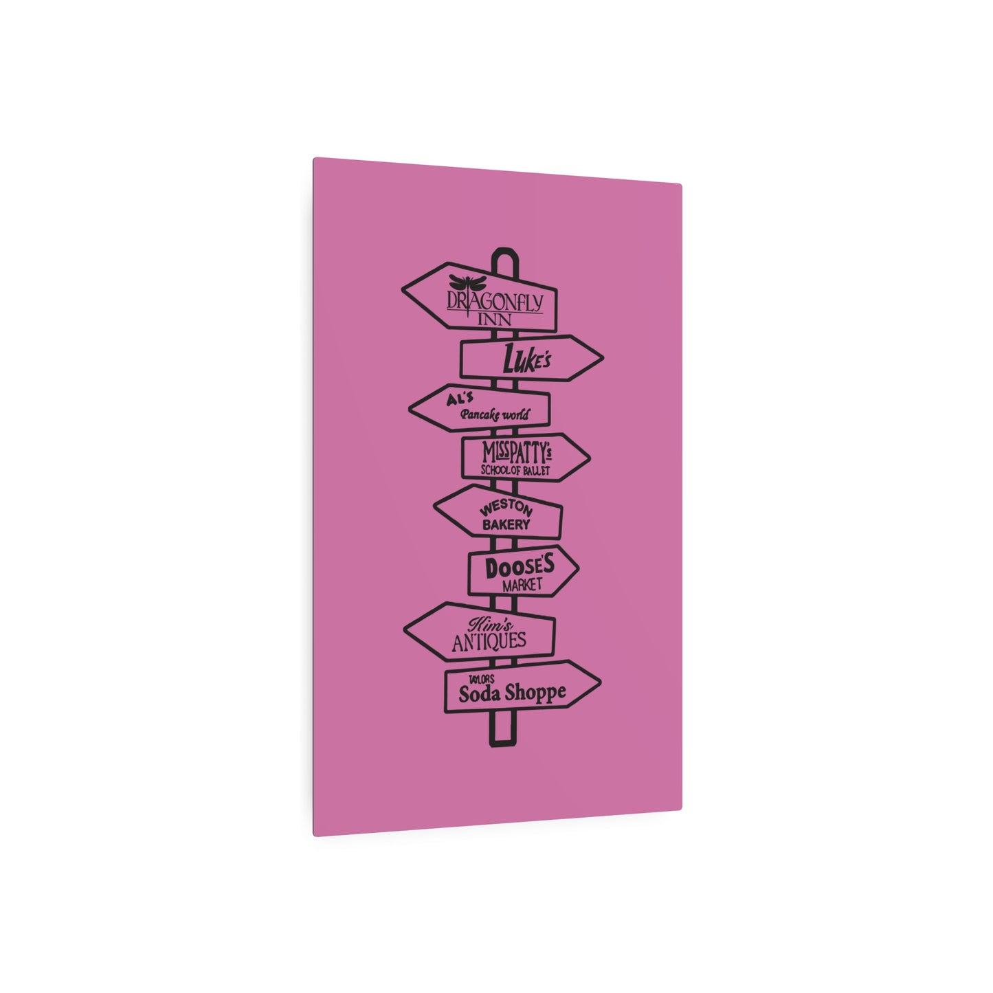 Gilmore Girls Metal Art Sign