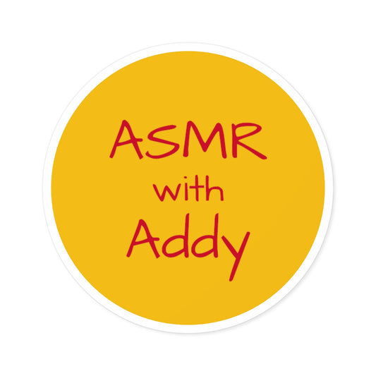 ASMR with Addy Yellow Stickers