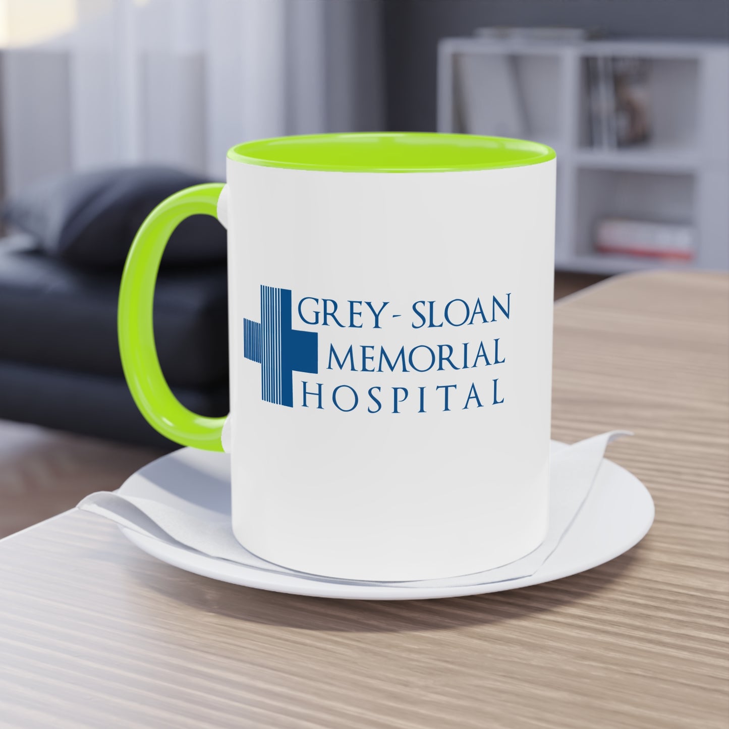 Grey's Anatomy Two-Tone Coffee Mug, 11oz