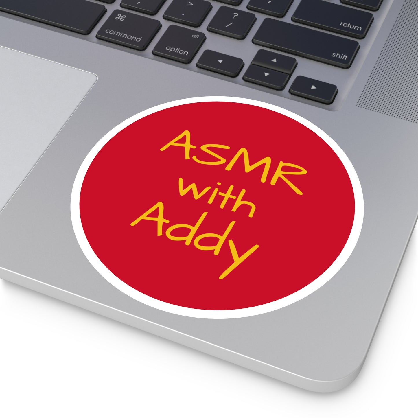 ASMR with Addy Red Stickers
