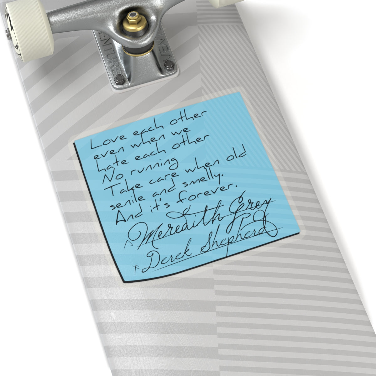 Greys Post-It Sticker