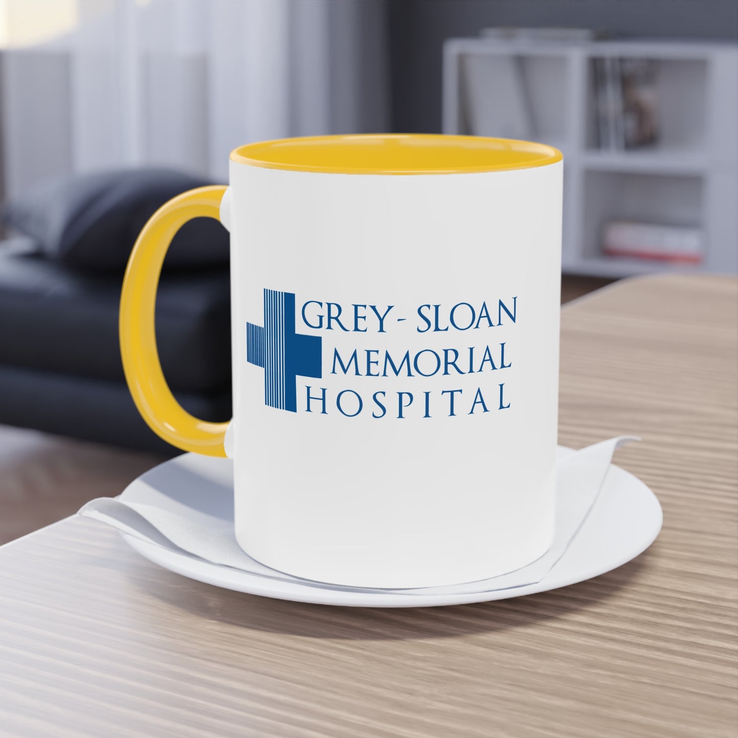 Grey's Anatomy Two-Tone Coffee Mug, 11oz