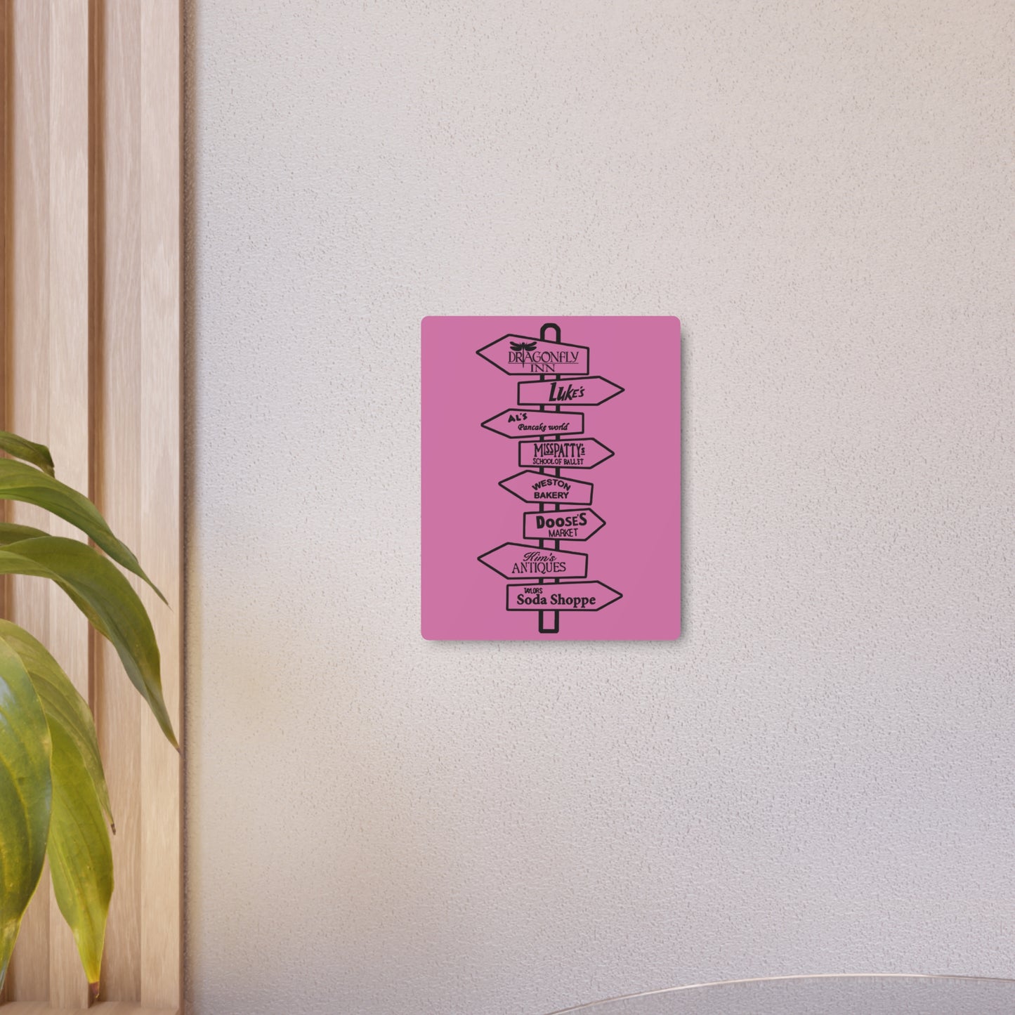 Gilmore Girls Metal Art Sign