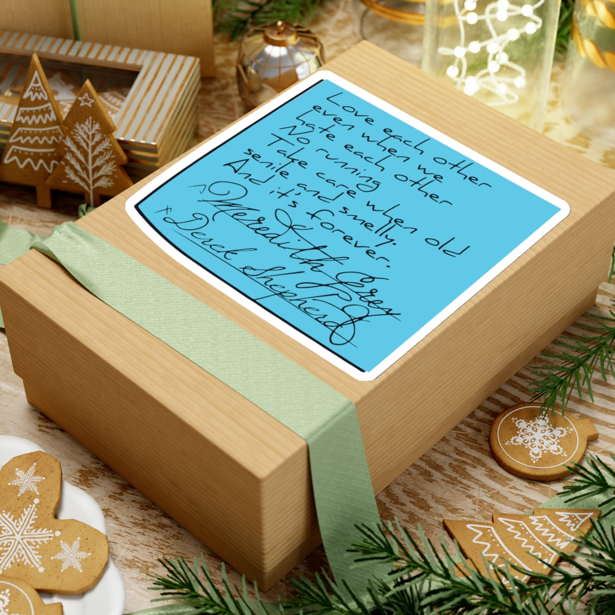 Greys Post-It Sticker